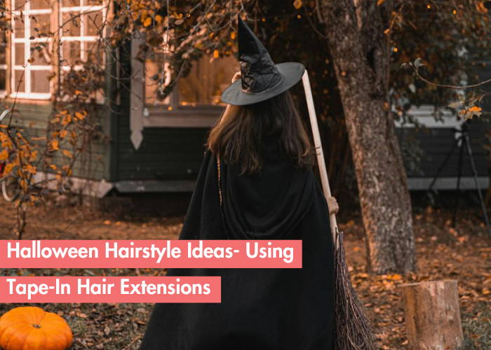 Use Tape-In Hair Extensions For Different Halloween Avatars This Year