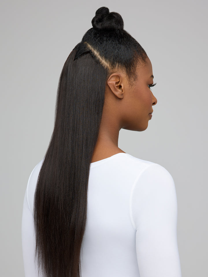 Bounce Relaxed Straight Clip-In Hair Extensions