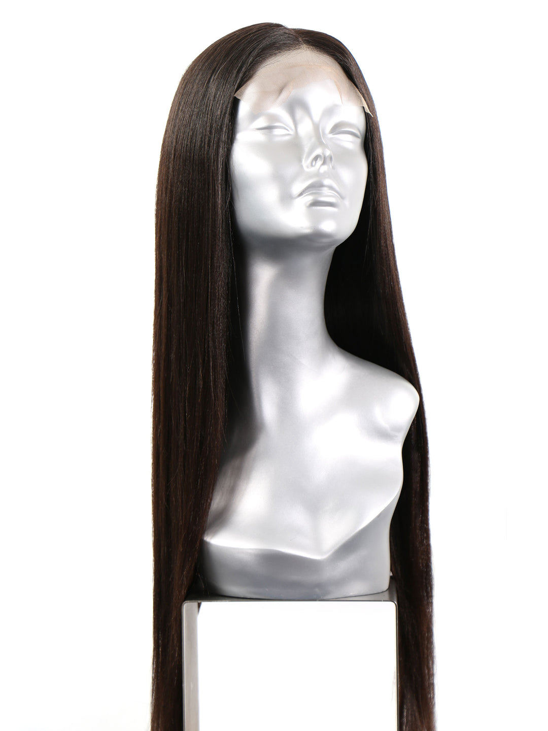 Indique Natural Straight Lace Closure Wig