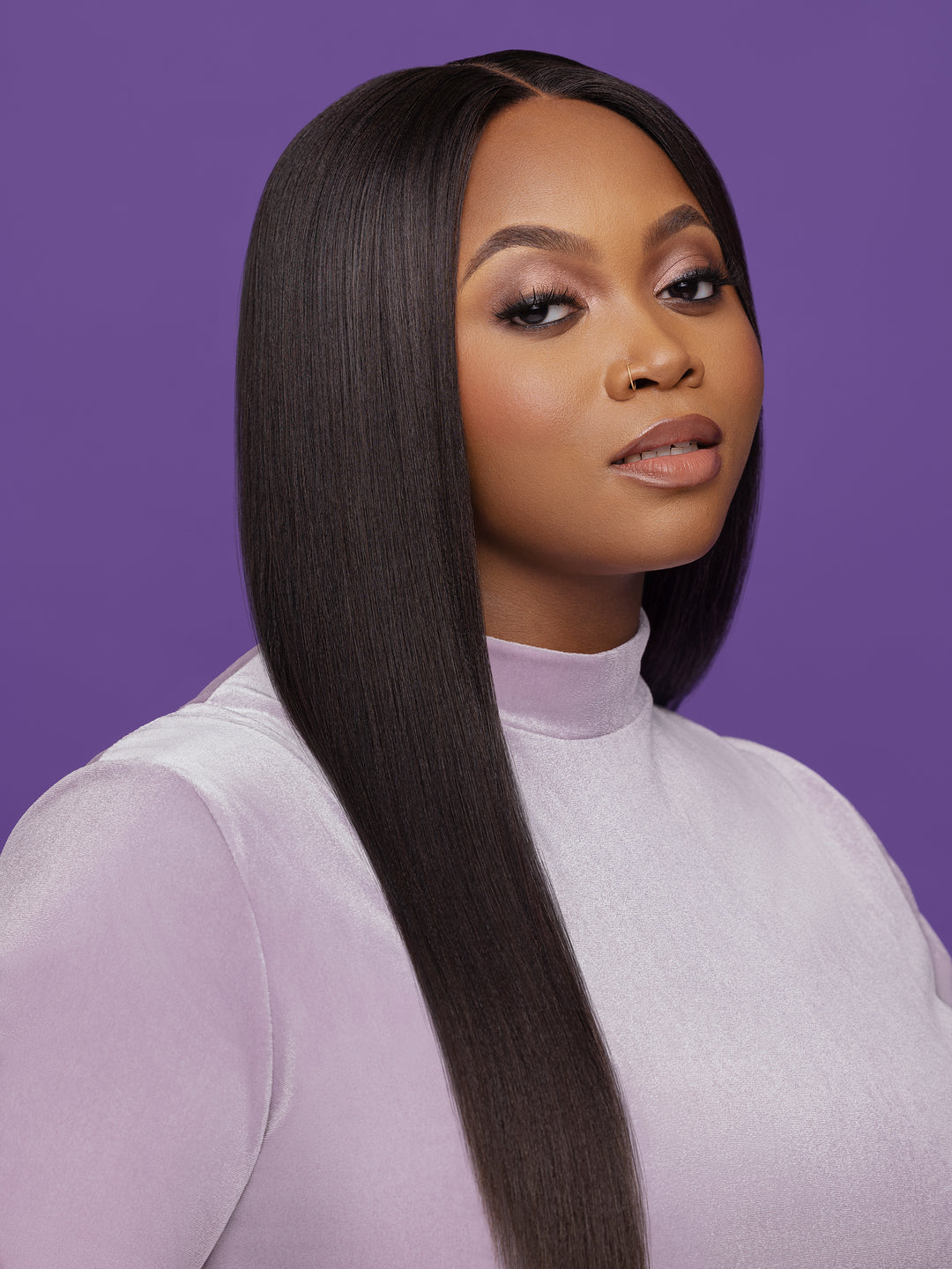 Indique Black Sleek Straight Virgin Indian Hair