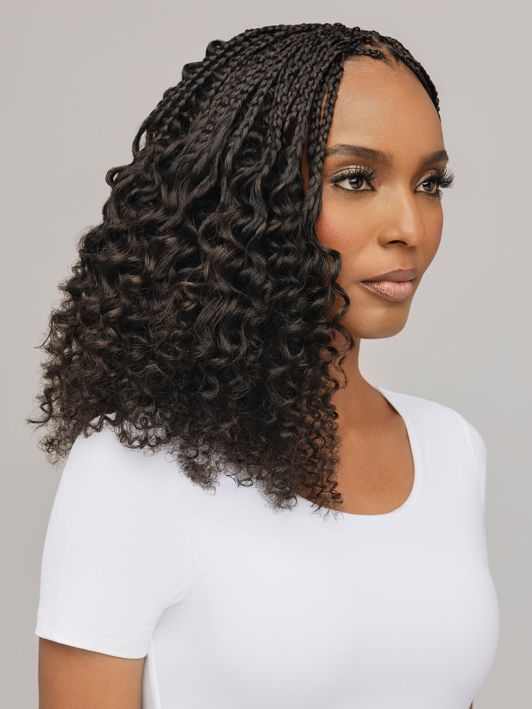 Indique Kinky Curly Human Braiding Hair