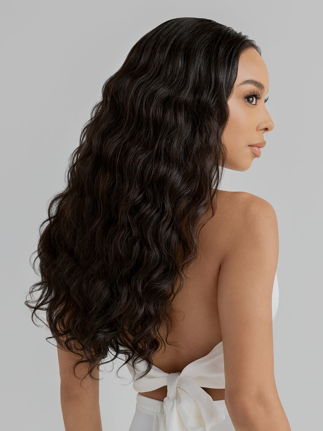 Lotus Cambodian Wavy Closure Wig