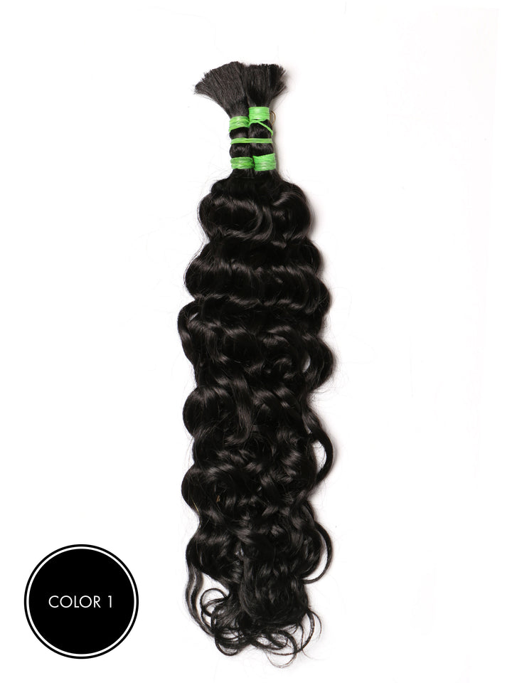 Indique Black Water Wave Curly Crochet Hair Pack