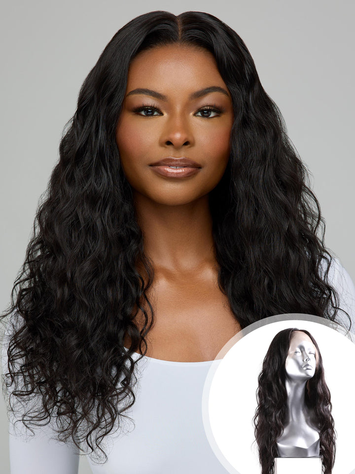 Pure Wavy Closure Wig