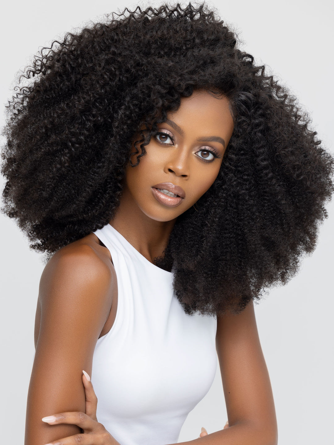 Indique Natural Afro Curly Hair Extensions